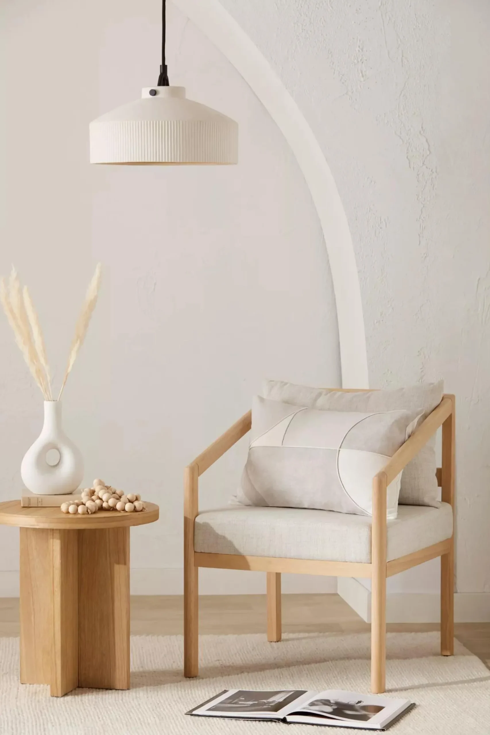 Bouclair Wooden Round Side Table* Side Tables|Coffee Tables & Side Tables