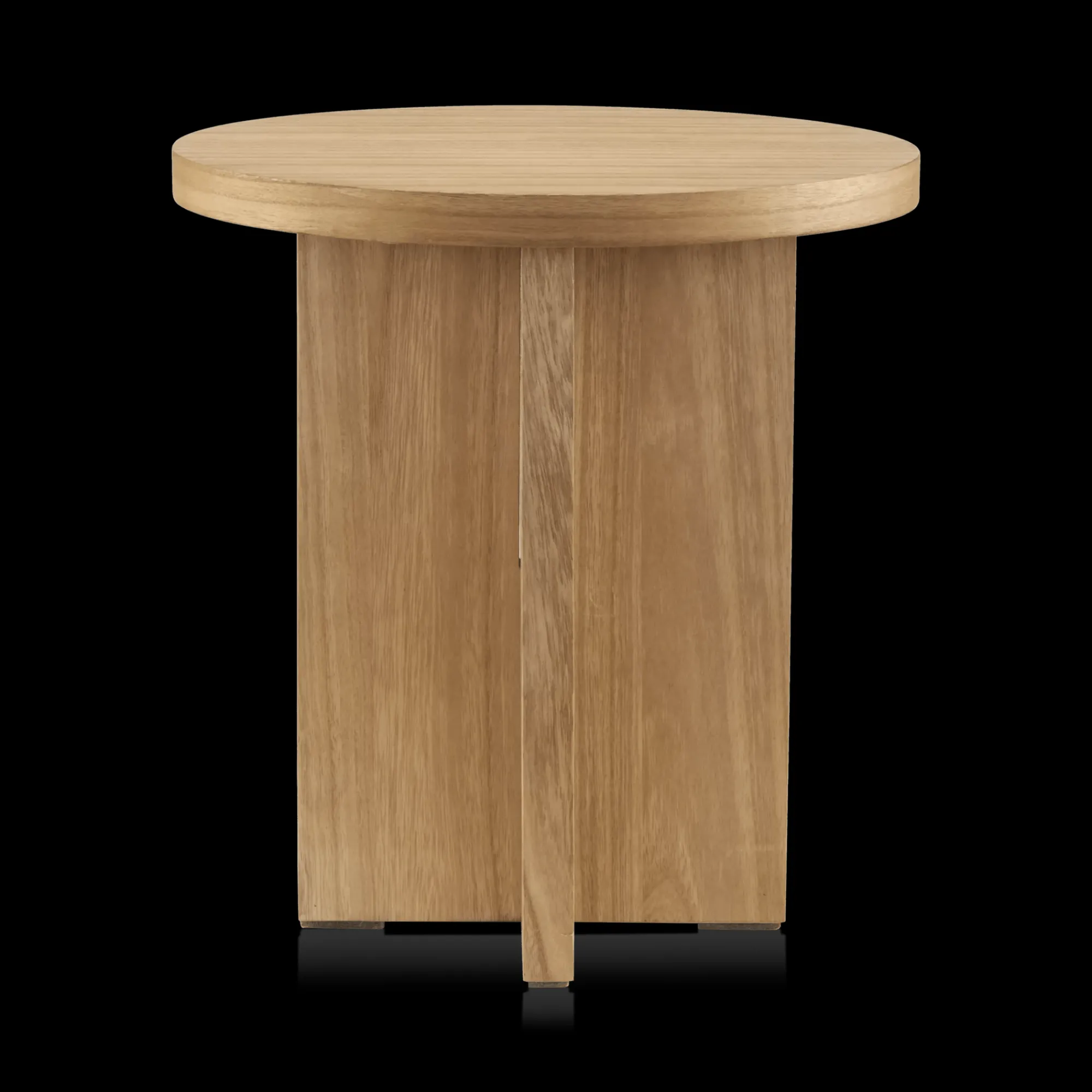 Bouclair Wooden Round Side Table* Side Tables|Coffee Tables & Side Tables