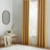 Bouclair Yellow Chita Blackout Curtain* Sheer Curtains & Window Sheer Panels|Blackout Window Curtains