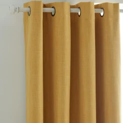 Bouclair Yellow Chita Blackout Curtain* Sheer Curtains & Window Sheer Panels|Blackout Window Curtains